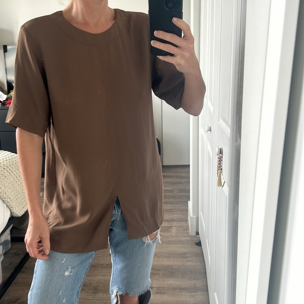 Theory Edgara Rosina blouse size S